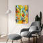 Art mural en verre Wrought Studio «Color Catch» par Incado-1609165214
