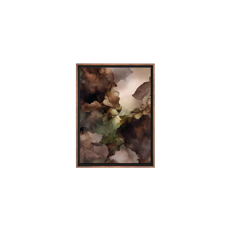 In the Shadow of Leaves, 22" H x 29" W