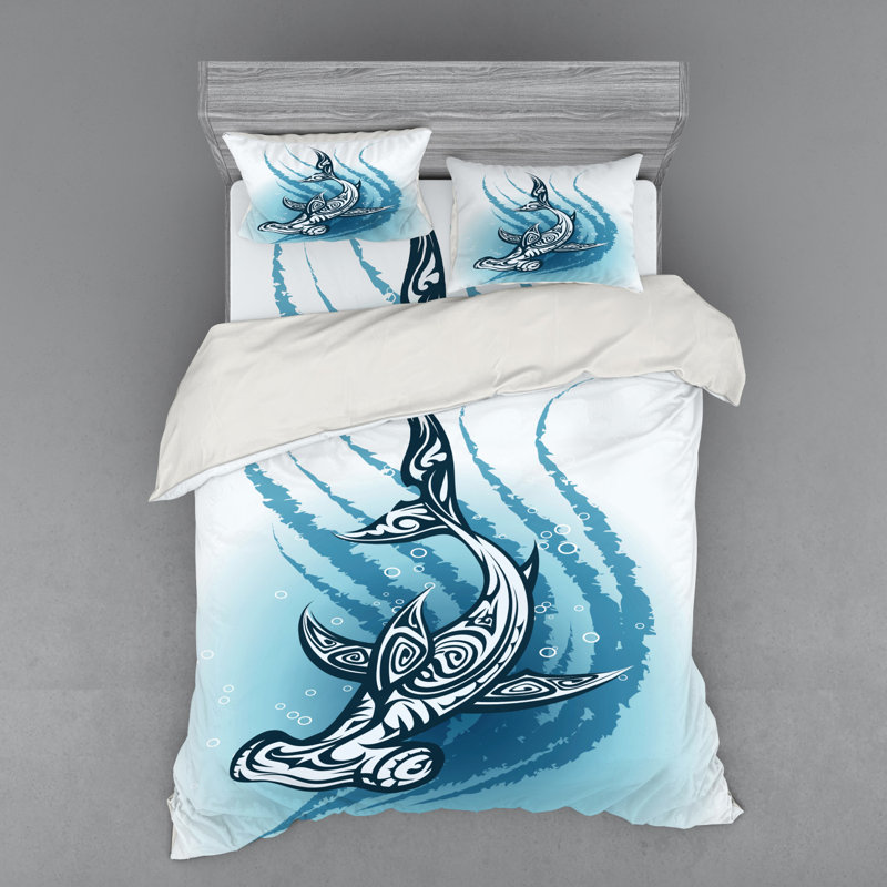 Coastal Polyester Duvet Cover