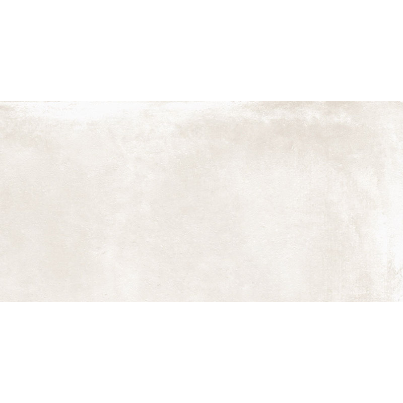 Caementum Albus 24 po x 48 po, Blanc