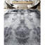 Tapis argenté / gris foncé tissé à la main de haute qualité Jacquard-70063574