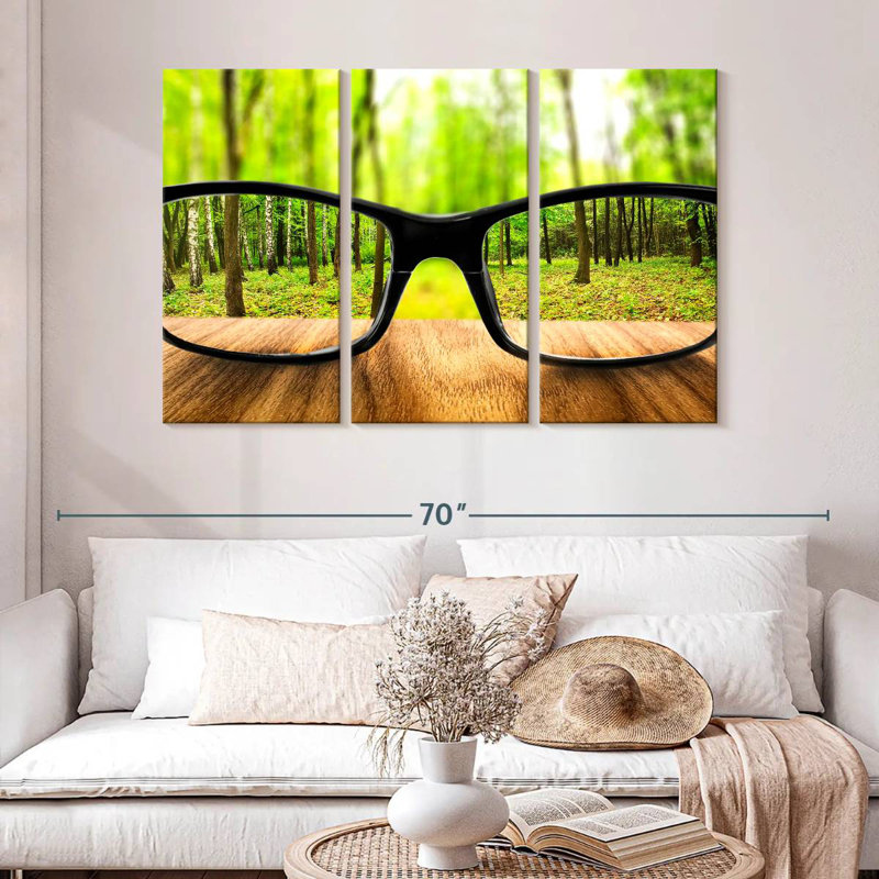 Alcaraz Forest Vision, 32" H x 50" W