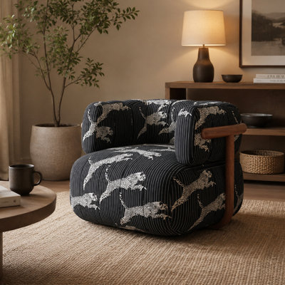 Fauteuil demi-tonneau 37 po