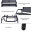 Banc oscillant pour 2 personnes Outsunny