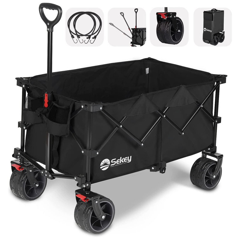 Foldable Cart, Black