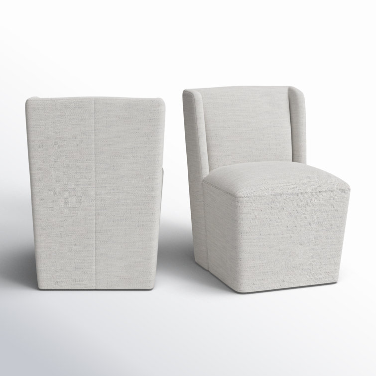Ardeth Polyester Blend Side Chair With Caster