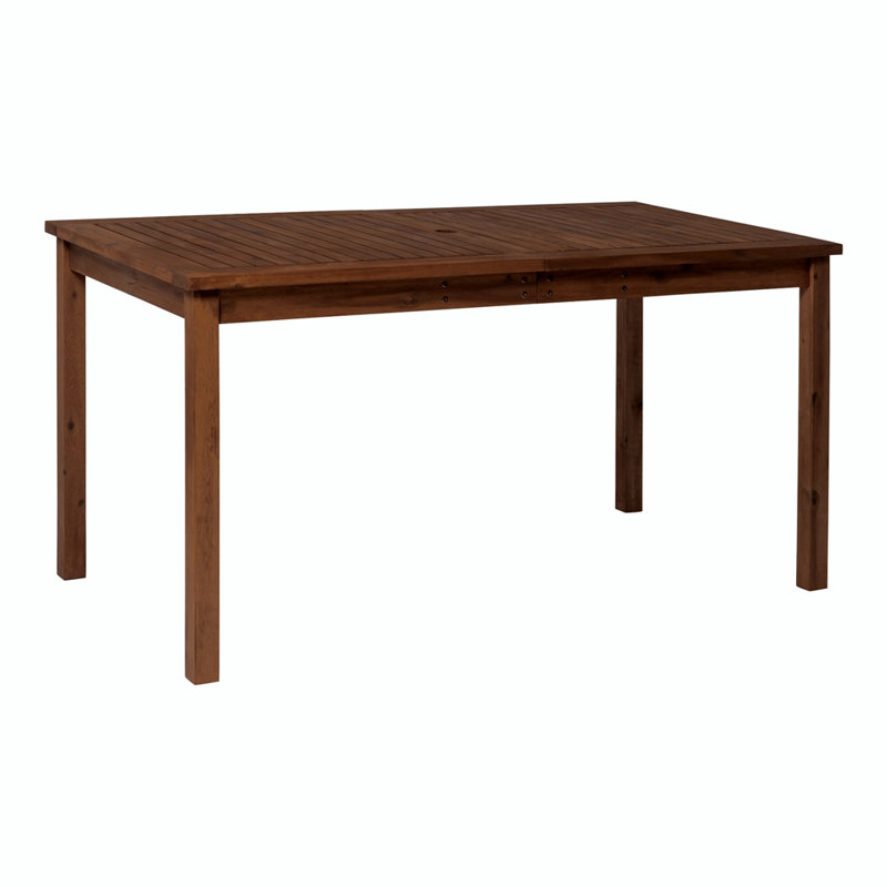 Pirie Dining Table, Dark Brown