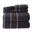 Ensemble de serviettes 18 pièces Lavish Home - Accessoires de salle de bain en coton absorbant avec 6 serviettes de bain, 6 serviettes à main et 6 débarbouillettes - Serviettes à séchage rapide-1585155459-1506252955