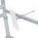 Adjustable Toilet Safety Rail With Padded Handles And Metal Frame