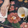 Tapis floral ultra doux et lavable