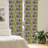 Botanical Abstract Semi-Sheer Rod Pocket Sliding Panels-45235926