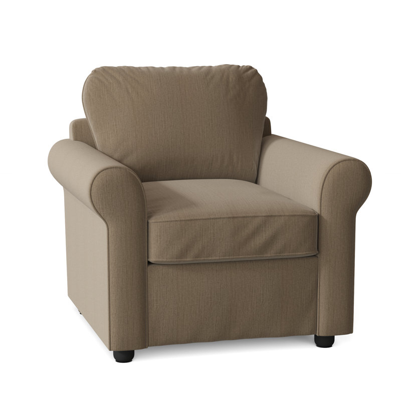 Warrington Upholstered Armchair, Beat Sand Performance