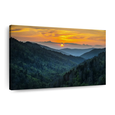 «Smoky Mountains National Park», reproduction sur toile