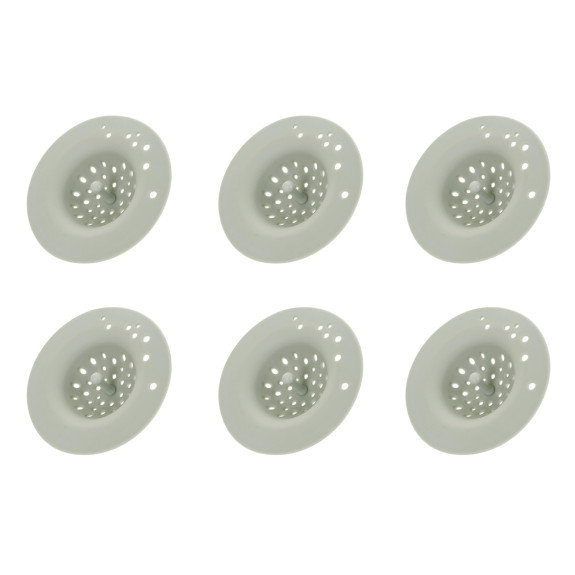 YBM Home Sink And Tub Drain Strainer, Great Kitchen Drain Protector, Universal Plug Cover, Good Grips, Flexible And Wide Rim