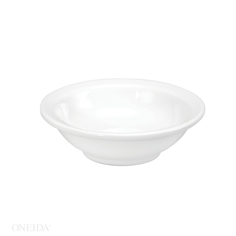 Cream White Ware Fruit Bowls, by Buffalo