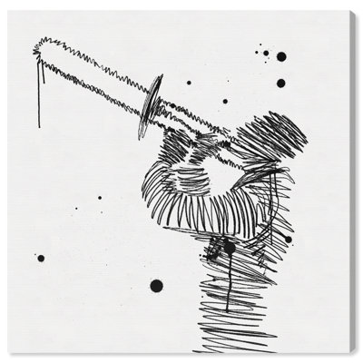 «Jazz Melody», impression sur toile tendue
