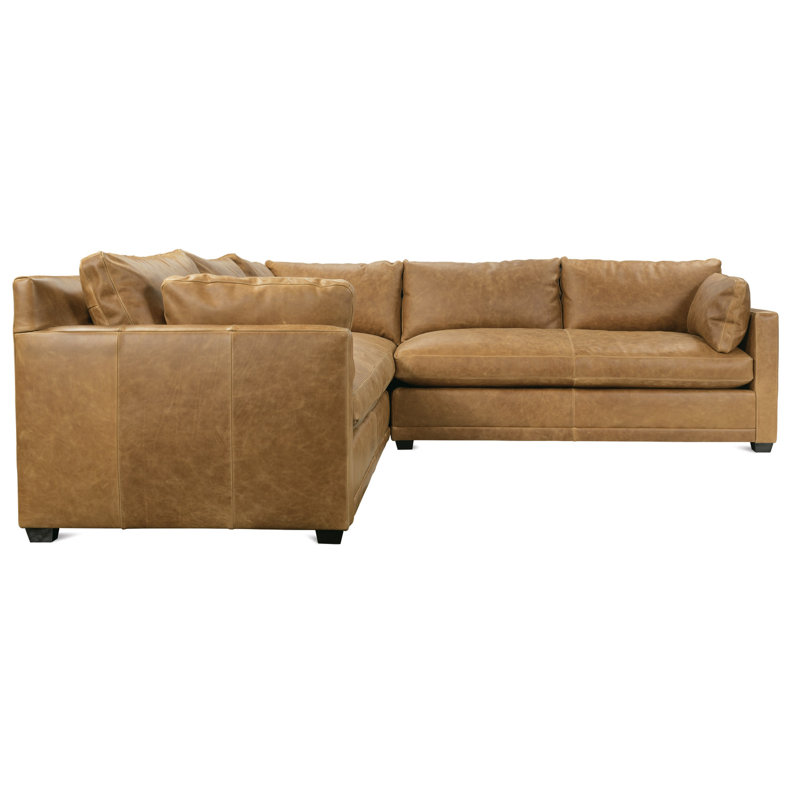 Sylvie 2-piece Leather Sectional