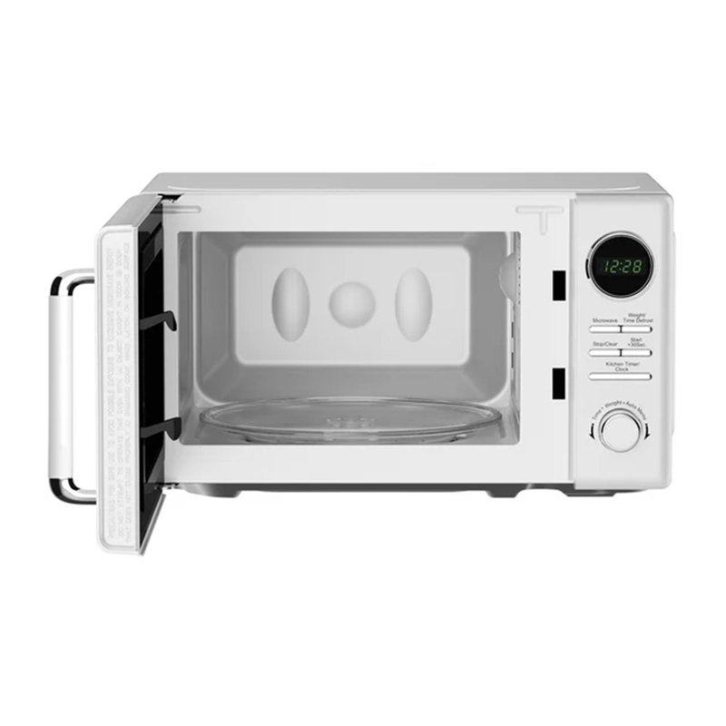 Magic Chef 0.7 Cubic Feet 700 Watt Microwave Oven Microwave with Air Frying Capability, White