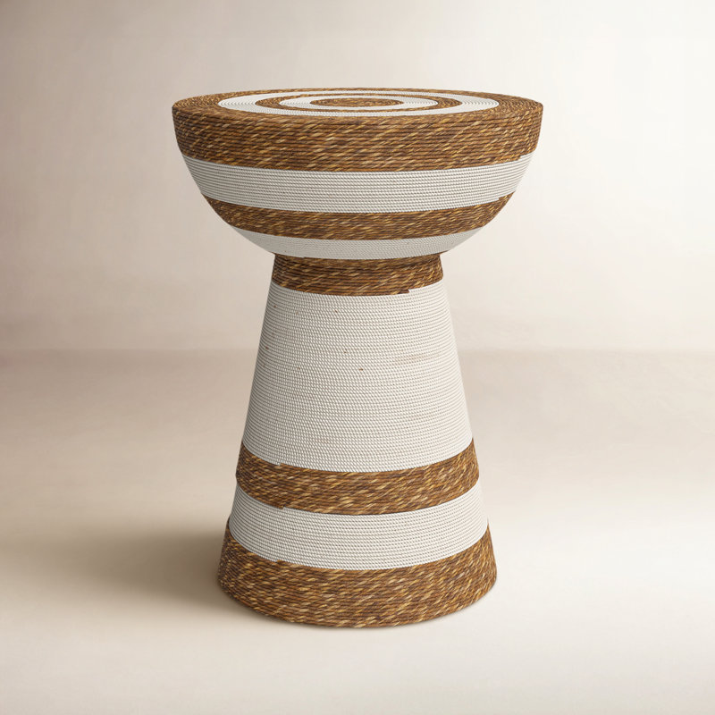 Kinslee Iron Top End Table