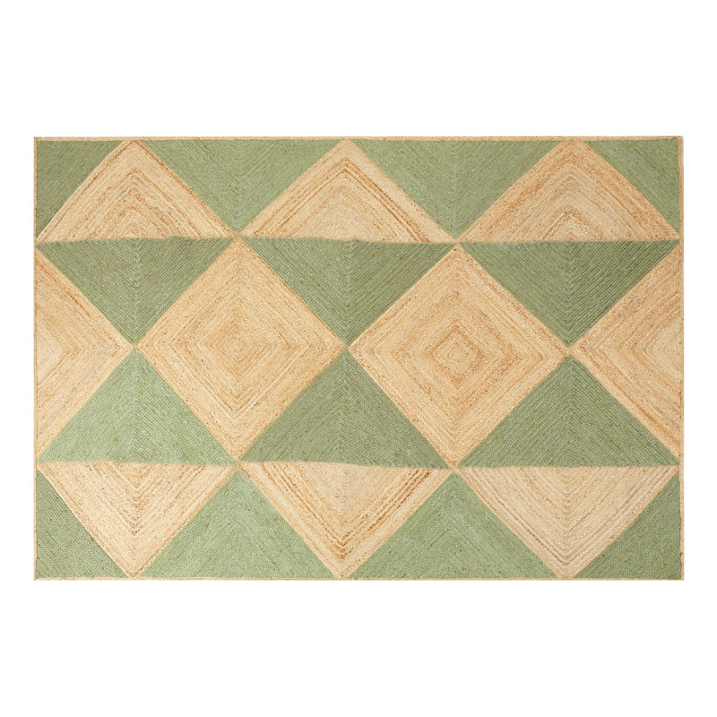 Amadou Geometric Hand Woven Area Rug, Rectangle 160 x 230cm