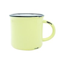 Peak Ceramic Mug with Infuser - 19.5oz - White