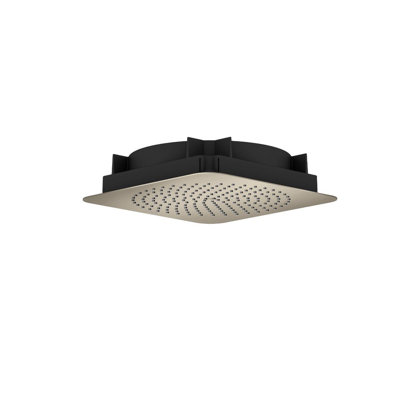AXOR Citterio C Showerhead 270 Square 1-Jet Flush Ceiling, 1.75 GPM