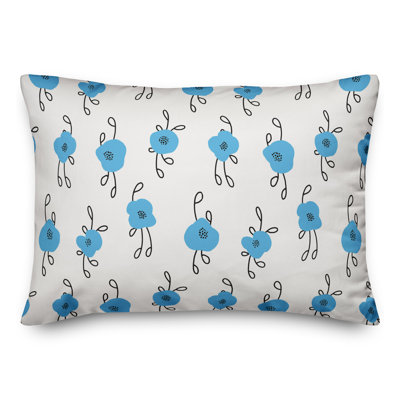 Coussin Blue Blooms