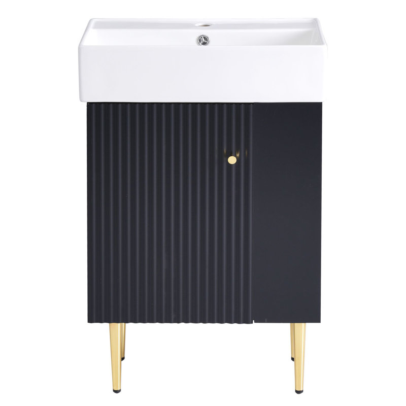 21.6" Bathroom vanity, Green