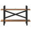 64cm H x 100cm W Steel Etagere Bookcase-1352175069