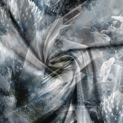 Citlally Polyester Semi Sheer Curtain Pair