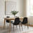 Katelijn Dining Chairs - Upholstered Fabric Padded Seats with Metal Legs - Set of 4 Modern Side Chairs for Kitchen & Dining Room-1097338846-1136097690