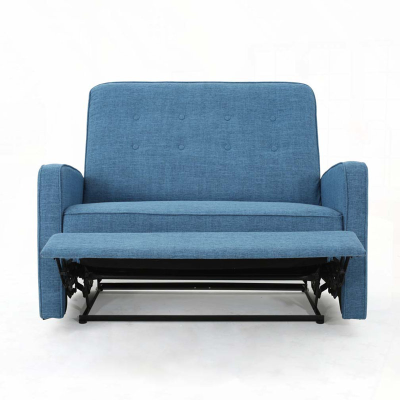 Fauteuil inclinable manuel 47 po de largeur, Bleu