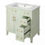 Meuble-lavabo élégant avec rangement de pointe et lavabo de qualité