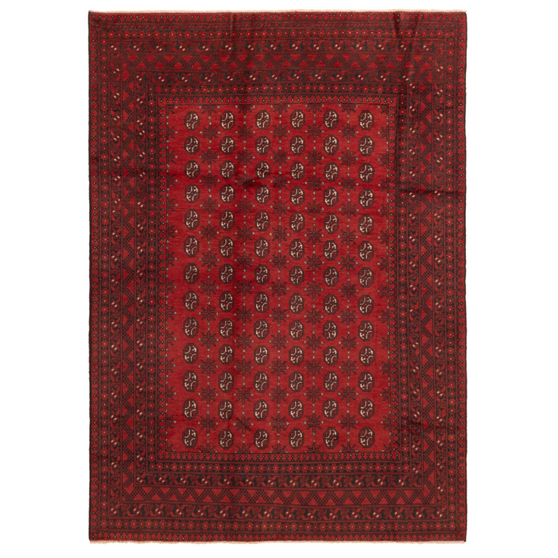 Tapis rouge Khal Mohammadi 6 pi 7 po x 9 pi 3 po