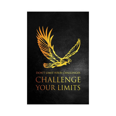 Challenge Your Limits by Adrian Baldovino - Wrapped Canvas Painting