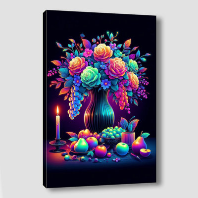 Peinture décorative sur toile
