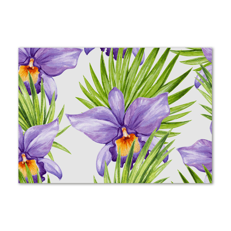 Orchid - No Frame Print on Canvas