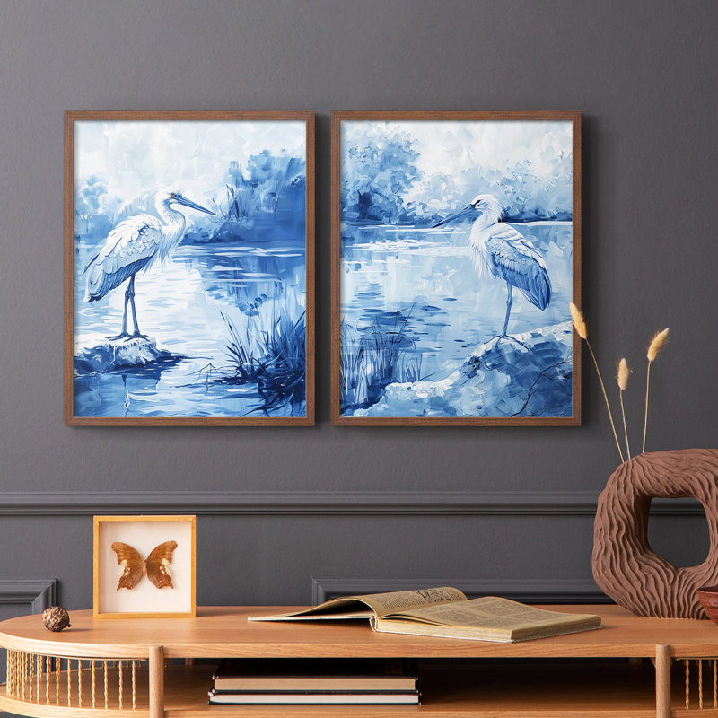 ANIMALS Series XCVIII - Reproduction encadrée de qualité supérieure - prête à être accrochée - aucun clou requis - aucun clou requis