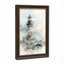 Art mural antique sur toile encadré doré pour le salon, la chambre à coucher, le bureau ou le vestibule - Décoration murale décorative avec brume de phare-130533082-130533086
