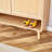 Multi-Functional Modern Minimalist Natural Wood-Colored MDF Shoe Cabinet - Seamlessly Fits Into Nordic, And Industrial Style Interiors,Product Dimensions: 34.6*13.7*43 Inches.