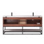 Meuble-lavabo double autoportant avec comptoir Mahon 72-916705593-916613598