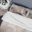 Ensemble de housse de couette en microfibre / polyester rose-2103695743