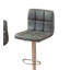 Tabouret de bar pivotant réglable en similicuir, ensemble de 2-1432253554