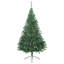 vidaXL Artificial Pre-lit Christmas Tree Green PVC-118782028