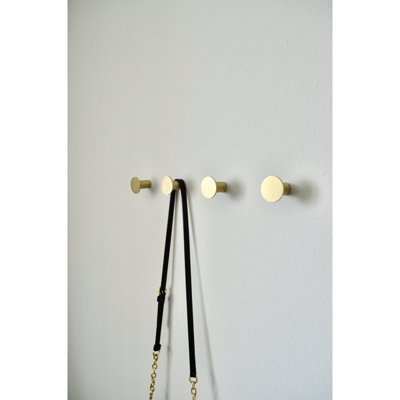 Marabeth Solid Brass Wall Wall Hook