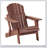 Oversize Wooden Outdoor Folding Adirondack Chair With Pre-Assembled Backrest & Seatboard, Perfect For Garden, Backyard, Porch, Pool, Deck, And Firepit-1926733627