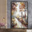 "Woodland Glen" par Nan - peinture sur toile à cadre flottant-86669637
