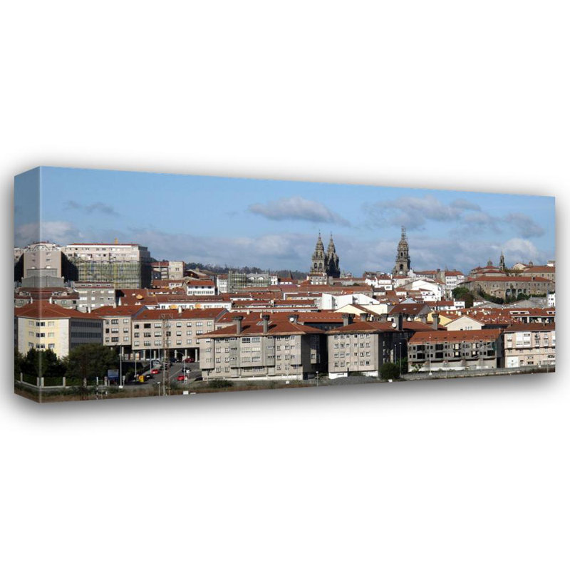 Santiago de Compostela, 11" H x 24" W