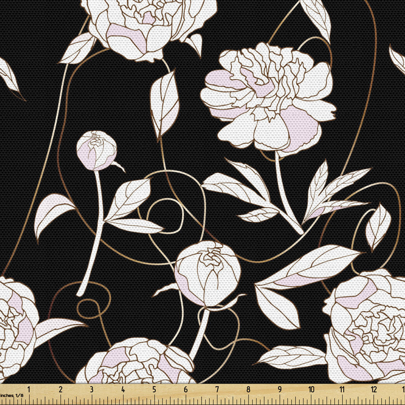 Ordaz Peonies Fabric