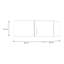 Extension for Corner Wardrobe with 1 Door, Engineered Wood,  89.5cm W x 38.1cm H x 89.4cm D-1235841622